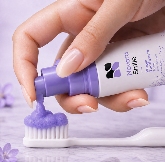 Novora Smile Whitening Toothpaste Foam