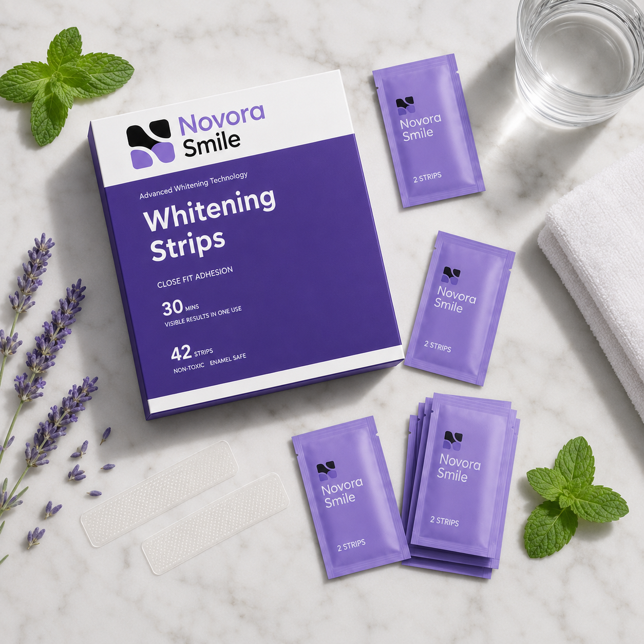 Novora Smile Whitening Strips