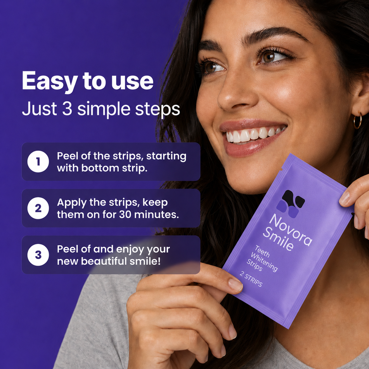 Novora Smile Whitening Strips